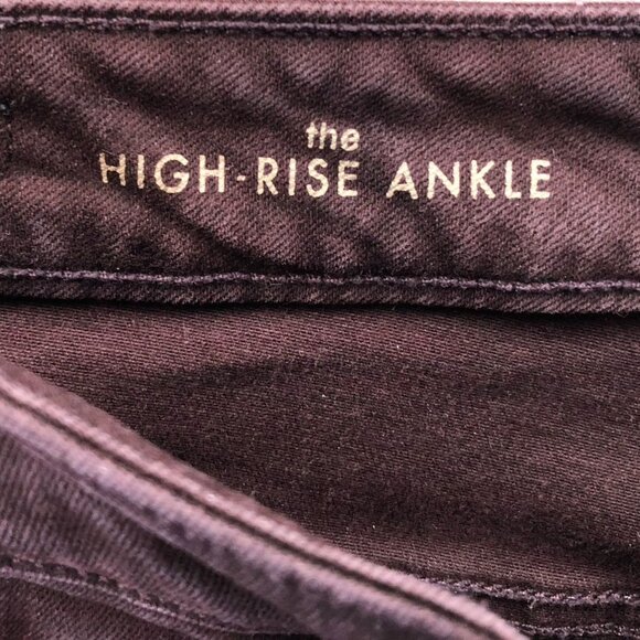 Liverpool Women Jeans Size 6/28 Slim Fit High Rise Ankle Skinny Leg Brown Casual - Picture 9 of 16